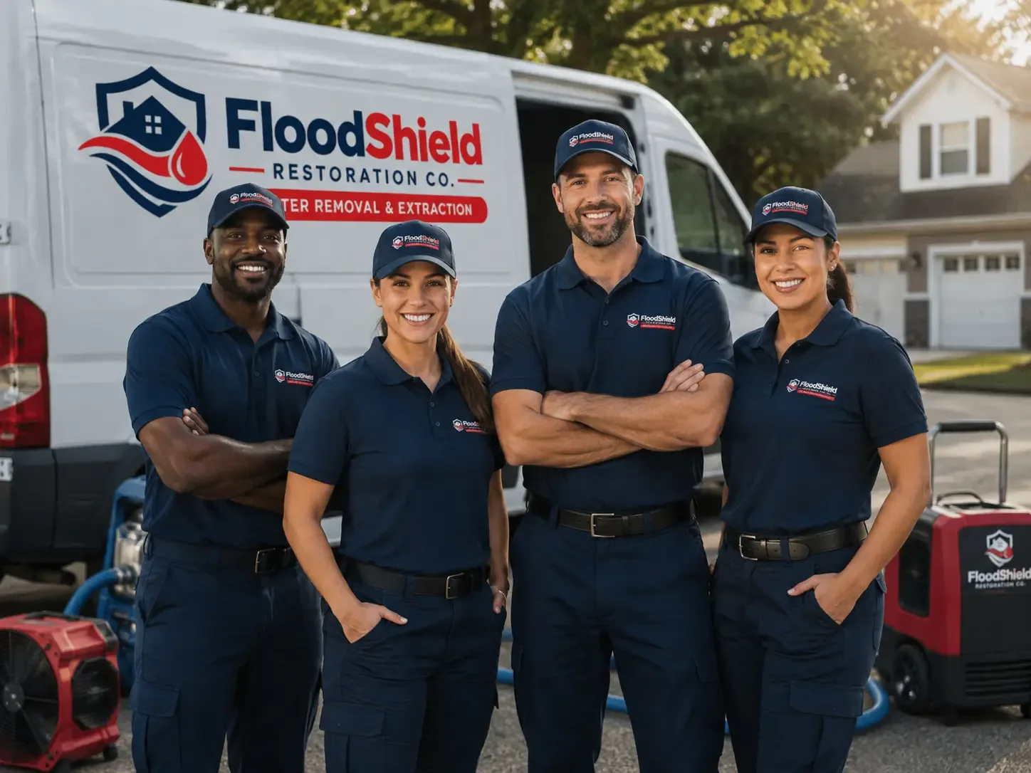 Flood Damage Restoration company in Parma, MI
